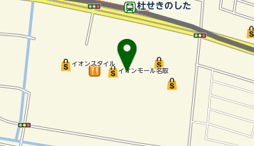 靴下屋 イオンモール名取店の地図画像