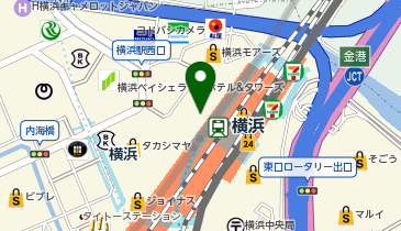 Tabio NEWoMan横浜店の地図画像