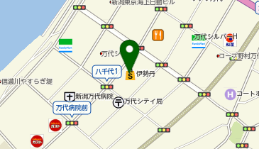 Tabio 新潟伊勢丹店の地図画像