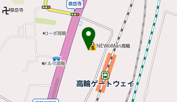 靴下屋 UPDATE ニュウマン高輪店の地図画像