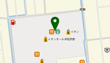 靴下屋 靴下屋 イオンモール浜松市野店の地図画像