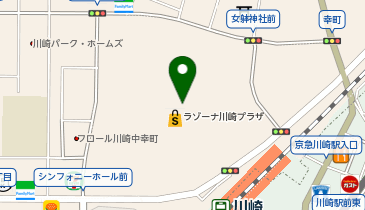 靴下屋 ラゾーナ川崎プラザ店の地図画像