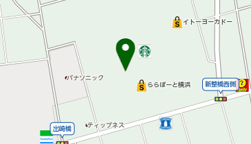 靴下屋 ららぽーと横浜店の地図画像