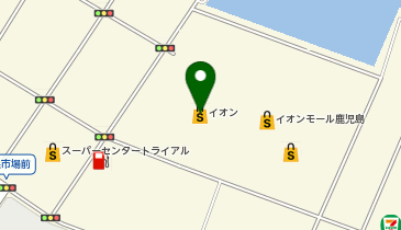 靴下屋 Life and Feelイオンモール鹿児島店 ※2/16-リニューアルノ為一時閉店、2/20-3/31 3階にて催事営業の地図画像