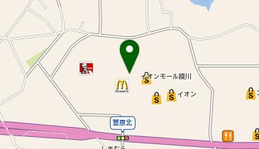 靴下屋 イオンモール綾川店の地図画像