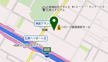 和食さと 広島観音新町店の地図画像
