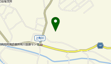 有川神社の地図画像