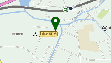 雲仙市歴史資料館国見展示館北側展示館(旧神代中学校北校舎)の地図画像
