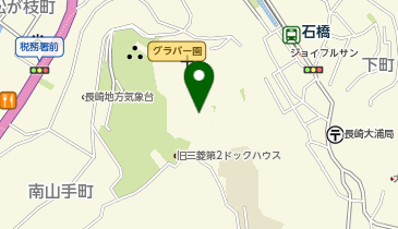 祈念坂の地図画像