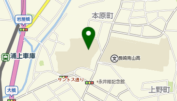山里小学校の地図画像