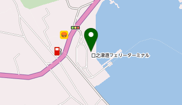 口之津港ターミナルビルの地図画像