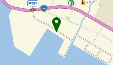 大村湾フィッシング(船釣り)の地図画像