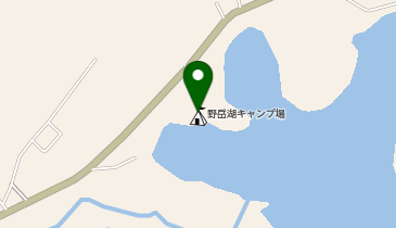 野岳湖公園の地図画像
