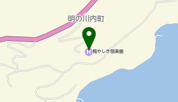 梅ケ谷津偕楽園の地図画像