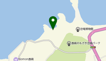 水仙の丘(長崎のもざき恐竜パーク)の地図画像