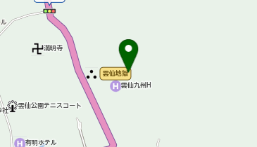 地獄地帯シロドウダン群落の地図画像