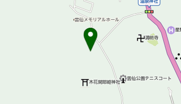 原生沼沼野植物群落の地図画像