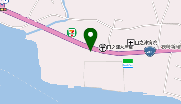 口之津イルカウォッチングの地図画像