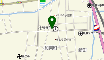 しんわの泉の地図画像