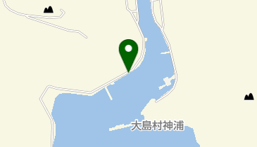 大根坂白浜海水浴場(平戸市大島村)の地図画像