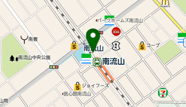 らあめん花月嵐 南流山駅前店の地図画像