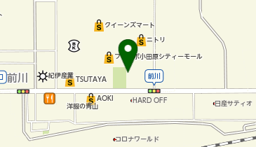 らあめん花月嵐 小田原シティモール店の地図画像