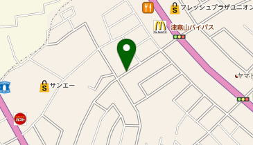 らあめん花月嵐 津嘉山店の地図画像