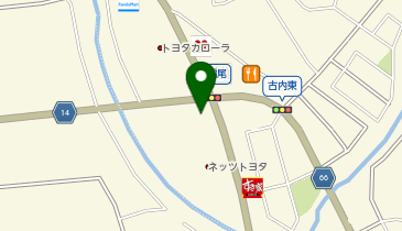 らあめん花月嵐 いわき湯本店の地図画像