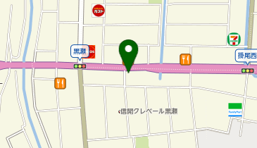 らあめん花月嵐 黒瀬北町店の地図画像