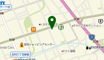 らあめん花月嵐 志村店の地図画像