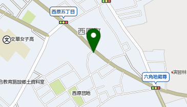 らあめん花月嵐 西原町店の地図画像