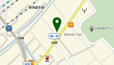 らあめん花月嵐 東静岡店の地図画像
