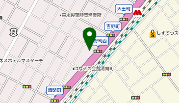 らあめん花月嵐 清閑町店の地図画像