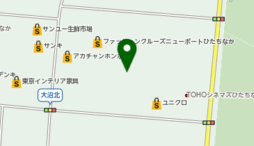らあめん花月嵐 ひたちなかファッションクルーズ店の地図画像