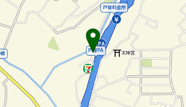 らあめん花月嵐 戸塚PA店の地図画像