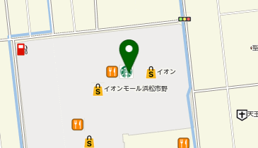 らあめん花月嵐 イオンモール浜松市野店の地図画像