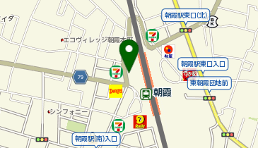 らあめん花月嵐 朝霞駅前店の地図画像