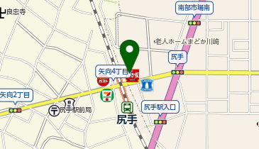 らあめん花月嵐 尻手駅前店の地図画像