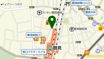 らあめん花月嵐 鶴見西口店の地図画像