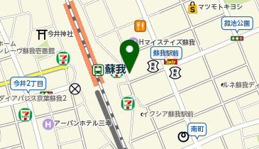らあめん花月嵐 蘇我駅前店の地図画像