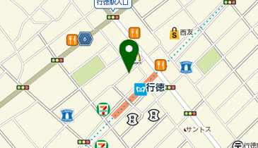 らあめん花月嵐 行徳駅前店の地図画像