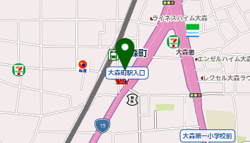 らあめん花月嵐 大森町店 大田区 ラーメン 143 0015 の地図 アクセス 地点情報 Navitime