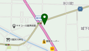 らあめん花月嵐 川越バイパス店の地図画像