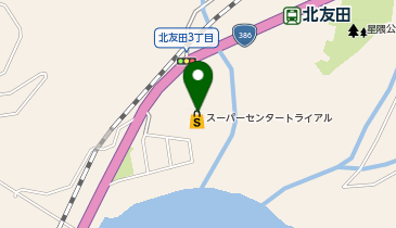 スーパーセンタートライアル 日田店の地図画像