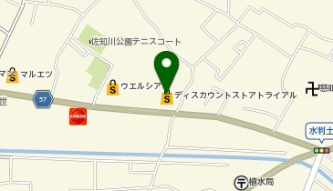 ディスカウントストアトライアル 佐知川店の地図画像