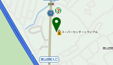 スーパーセンタートライアル 別府店の地図画像