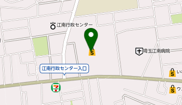 ネバフッドマーケットトライアル 江南店の地図画像