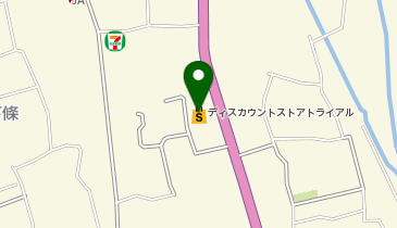 ディスカウントストアトライアル 韮崎店の地図画像