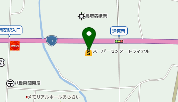 スーパーセンタートライアル 琴浦店の地図画像