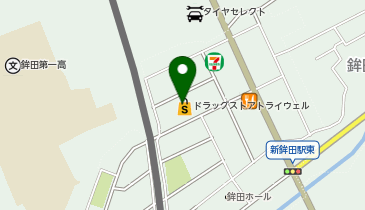 ドラッグストアトライウェル 鉾田店の地図画像